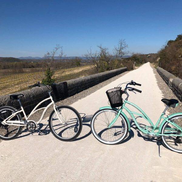 velo ardeche voie verte